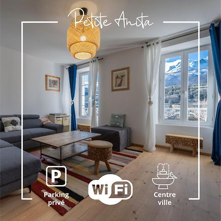 Petite Anita - Centre Ville - Parking Prive Barcelonnette Eksteriør billede